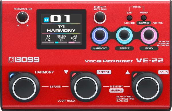 BOSS ( ボス ) VE-22 Vocal Performer