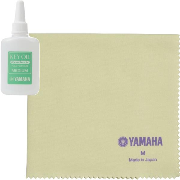 YAMAHA ヤマハ KOM3 キイオイルM ミディアム PCM3 ポリシングクロス Mサイズ セット 管楽器 お手入れ用品 KEY OIL Clarinet　北海道 沖縄 離島不可