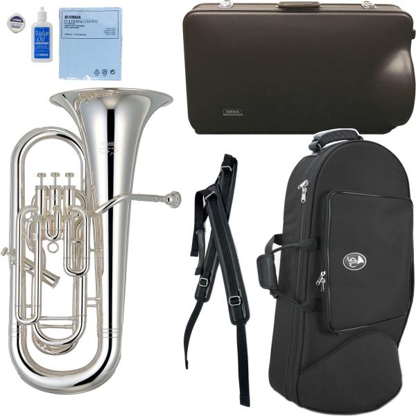 YAMAHA ヤマハ 5年保証サポート対象 YEP-621S ユーフォニアム 銀メッキ 4ピストン 太管 Euphonium 管楽器 Marcus Bonna MBEPS セットI　北海道 沖縄 離島 代引不可