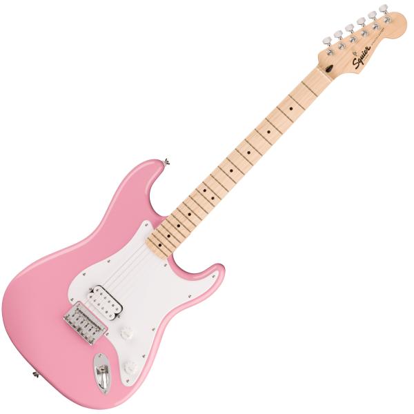 SQUIER ( スクワイヤー ) Squier Sonic Stratocaster HT H Flash Pink  ストラトキャスター 初心者 入門に おすすめ エレキギター 