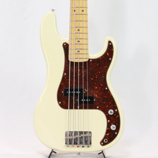 Black Smoker BETA-P5 / Vintage White-Light Aged  国産 5弦ベース 