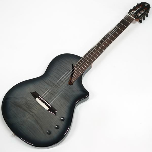 Martinez HISPANIA Trans Black エレガット 薄型ボディ クラシックギター ナイロン弦