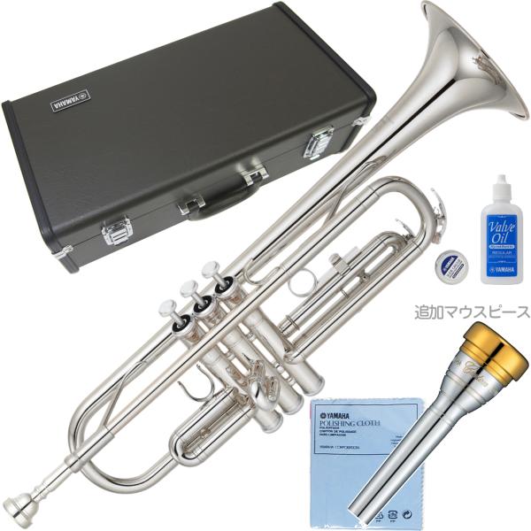 YAMAHA ヤマハ 5年保証サポート対象 YTR-2330S トランペット 銀メッキ シルバー 管楽器 B♭ Trumpet セットT　以下対応不可 北海道 沖縄 離島 代引き
