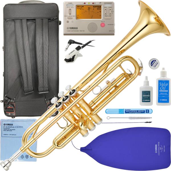 YAMAHA ヤマハ 5年保証サポート対象 YTR-3335 トランペット B♭ リバースタイプ ラッカー ゴールド セットK　以下は対応不可 北海道 沖縄 離島 代引き
