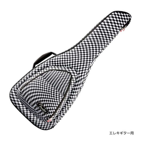 Fender ( フェンダー ) FE620 Electric Guitar Gig Bag Wavy Checkerboard フェンダー純正 エレキギターケース ギグバッグ ギグケース チェッカー