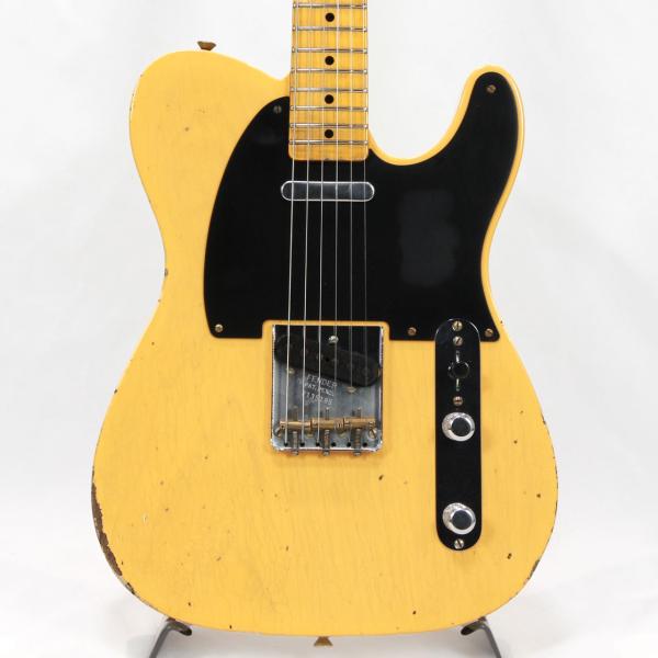 Fender Custom Shop 2023 Custom Collection 1950 Double Esquire Journeyman Relic Nocaster Blonde