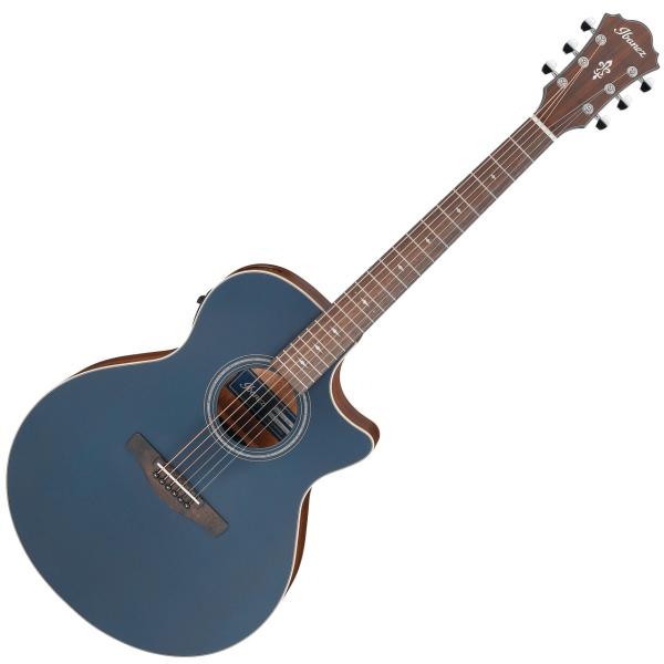 Ibanez アイバニーズ AE100 DBF エレアコ アコースティックギター  Dark Tide Blue Flat 