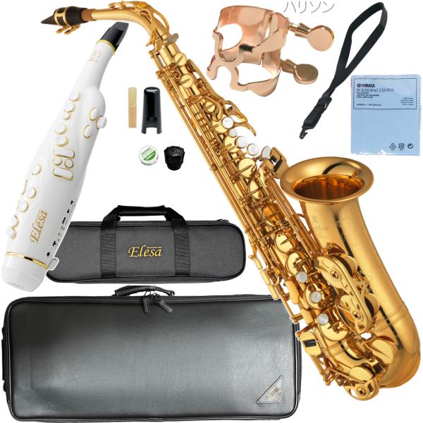 YAMAHA ヤマハ 5年保証サポート対象 YAS-875EX アルトサックス カスタム ラッカー Alto saxophone gold Custam EX Elesa セットO　北海道 沖縄 離島 代引き不可