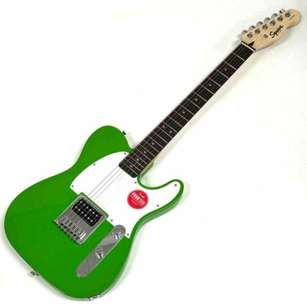 SQUIER ( スクワイヤー ) FSR Squier Sonic Esquire H Lime Green 限定カラー  テレキャスター 初心者 入門に おすすめ エレキギター 