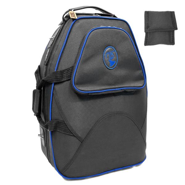 Marcus Bonna マーカスボナ MB5stH BK デタッチャブル ホルン ケース ブラック ロイヤルブルー ベルカット  ハイコンパクト 特注カラー 以下対応不可 北海道 沖縄 離島 代引き