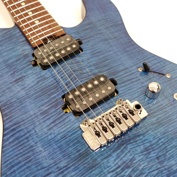 Bacchus バッカス TACTICS24-FM/RSM ST-BLU エレキギター 送料無料