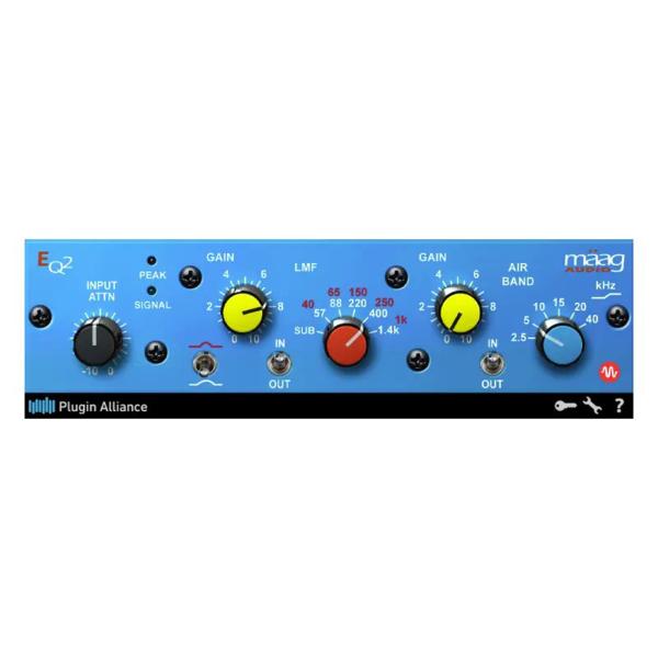 Plugin Alliance プラグインアライアンス maag Audio EQ2 エフェクト プラグイン EQ イコライザー