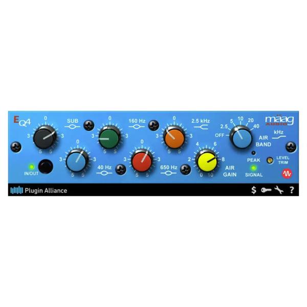 Plugin Alliance プラグインアライアンス maag Audio EQ4 エフェクト プラグイン EQ イコライザー