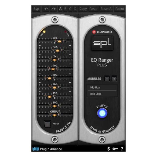 Plugin Alliance プラグインアライアンス SPL EQ Ranger Plus エフェクト プラグイン EQ イコライザー