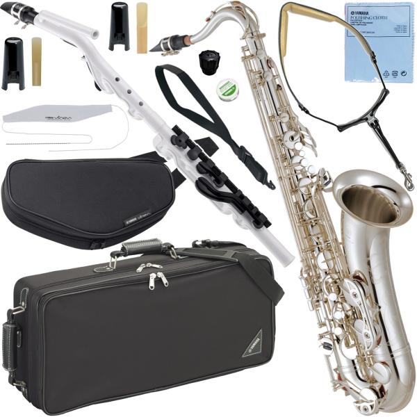 YAMAHA ( ヤマハ ) YTS-62S テナーサックス 銀メッキ 管楽器 シルバーメッキ Tenor saxophone YVS-140 バードストラップ セット G　北海道 沖縄 離島不可