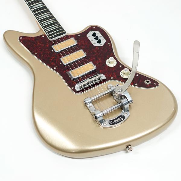 最終価格送料無料Fender Jazzmaster 　GOLD　FOIL Fender Gold Foil Jazzmaster Electric Guitar - Shoreline Gold