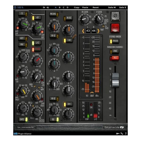 Plugin Alliance プラグインアライアンス Brainworx bx_console N チャンネルストリップ エフェクト プラグイン