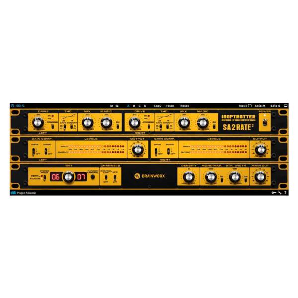 Plugin Alliance プラグインアライアンス Looptrotter SA2RATE 2 サチュレーター エフェクト プラグイン