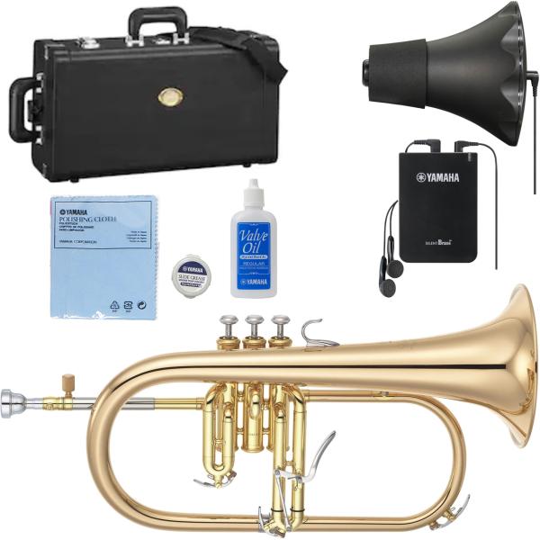YAMAHA ヤマハ YFH-8315G フリューゲルホルン ラッカー ゴールドブラス カスタム B♭ Flugelhorn custom gold SB6X セット G　北海道 沖縄 離島不可