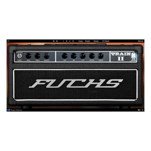 Plugin Alliance プラグインアライアンス Fuchs Train II ギターアンプ エフェクト プラグイン