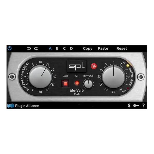 Plugin Alliance プラグインアライアンス SPL Mo-Verb Plus ミックスツール エフェクト プラグイン