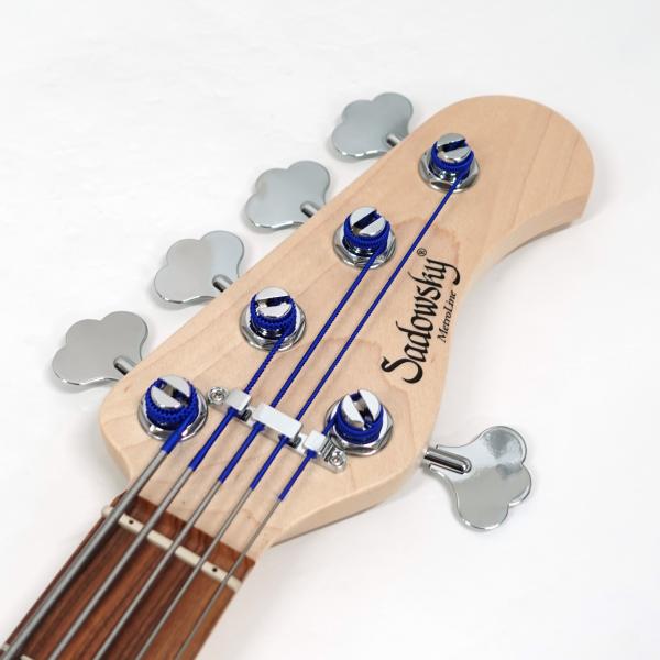 Sadowsky ML24 SV5 Vintage Single Cut Bass Alder Burgundy