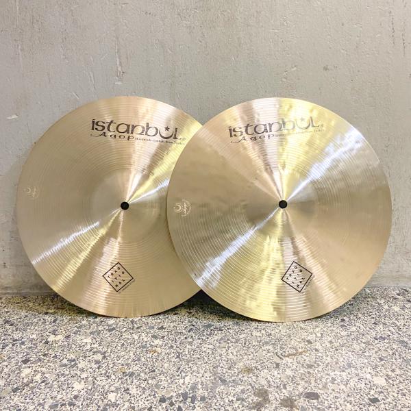 Istanbul Agop イスタンブール アゴップ Traditional MEDIUM HATS 14" (PAIR)  トラディショナルライトハット