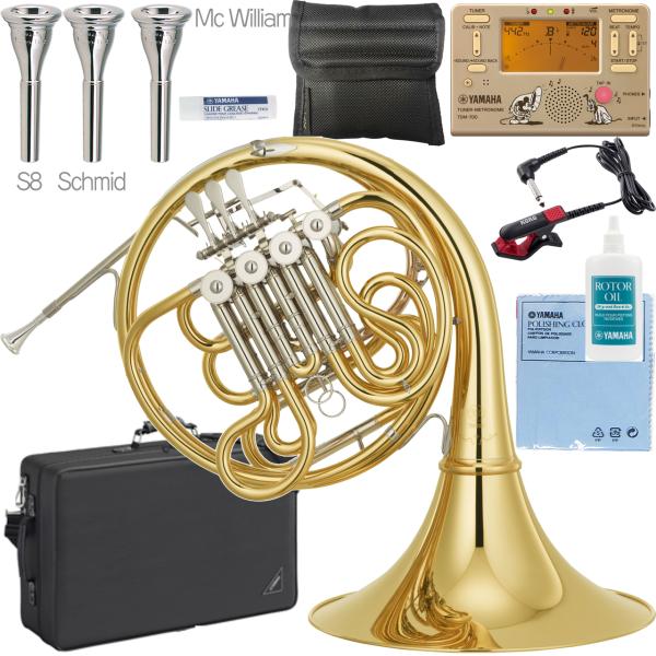 YAMAHA ヤマハ 5年保証サービス対象 YHR-671D フレンチホルン デタッチャブル ガイヤースタイル フルダブル 管楽器 セットD　以下対応不可 北海道 沖縄 離島 代引き