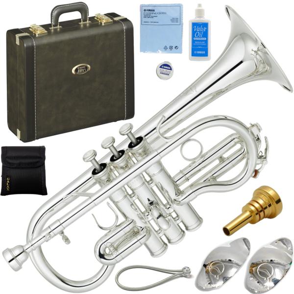 YAMAHA ヤマハ YCR-8620S E♭ コルネット 銀メッキ イエローブラス ネオ 管楽器 Eb Cornet Neo Silver セット B　北海道 沖縄 離島不可