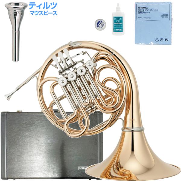 YAMAHA ヤマハ 5年保証サービス対象 YHR-567GDB フレンチホルン ゴールドブラス デタッチャブル フルダブル セットI　以下対応不可 北海道 沖縄 離島 代引き