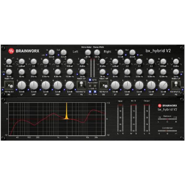 Plugin Alliance プラグインアライアンス Brainworx bx_hybrid V2 エフェクト プラグイン EQ イコライザー