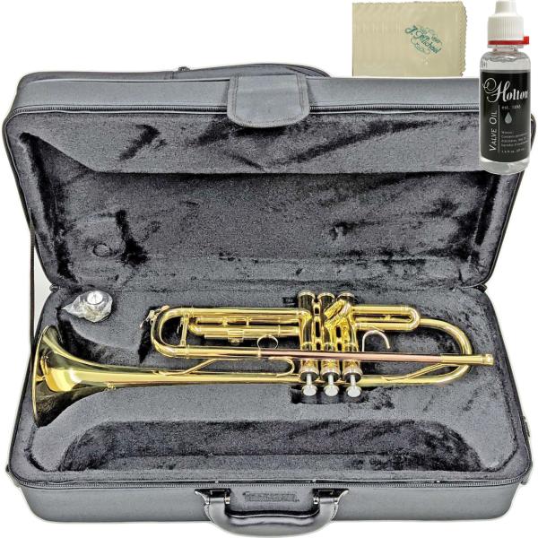J Michael Jマイケル 3年保証 TR-380 B♭ トランペット 新品アウトレット ラッカー ゴールド セットF　以下は対応不可 　北海道 沖縄 離島 代引き 同梱不可