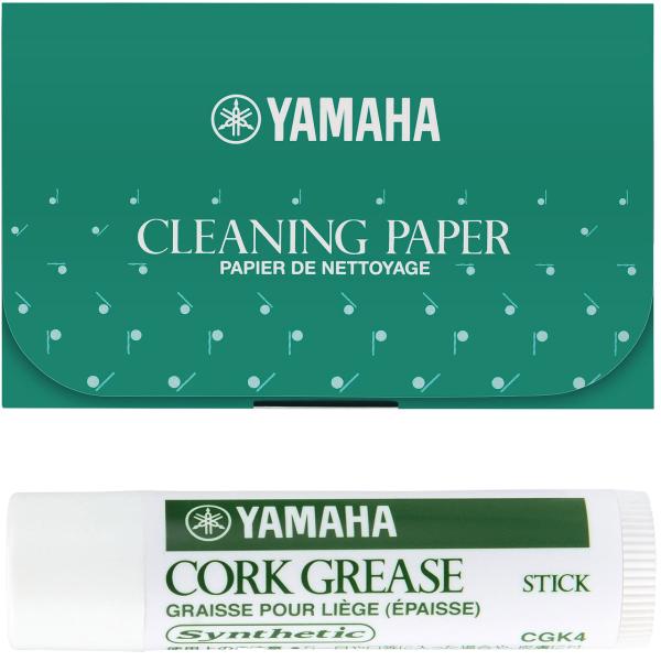YAMAHA ヤマハ CGK4 コルクグリス スティックタイプ CP3 クリーニングペーパー セット 管楽器 お手入れ用品 CLEANING PAPER CORK GREASE　北海道 沖縄 離島不可