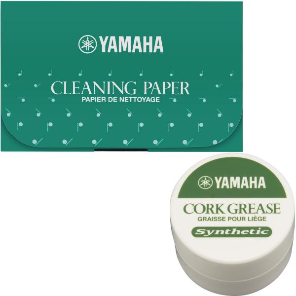 YAMAHA ヤマハ CG4 コルクグリス ジャータイプ CP3 クリーニングペーパー セット 管楽器 お手入れ用品 CLEANING PAPER CORK GREASE　北海道 沖縄 離島不可