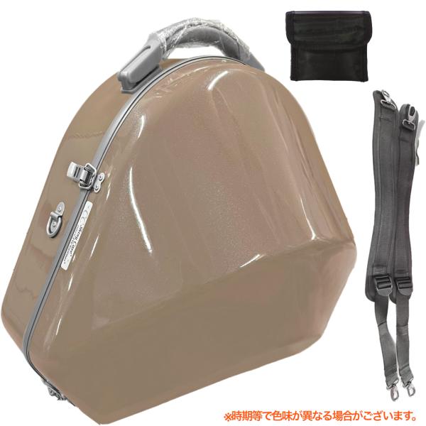 CCシャイニーケース II CC2-HRB-CO/G ベルカット ホルン ハードケース カフェオレ デタッチャブル ケース french horn case グレーモール　北海道 沖縄 離島不可