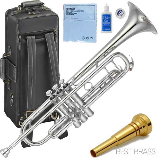 YAMAHA ヤマハ 5年保証サービス対象 YTR-8335S トランペット 銀メッキ シルバー B♭ Trumpets Xeno custom セットD　以下対応不可 北海道 沖縄 離島 代引き