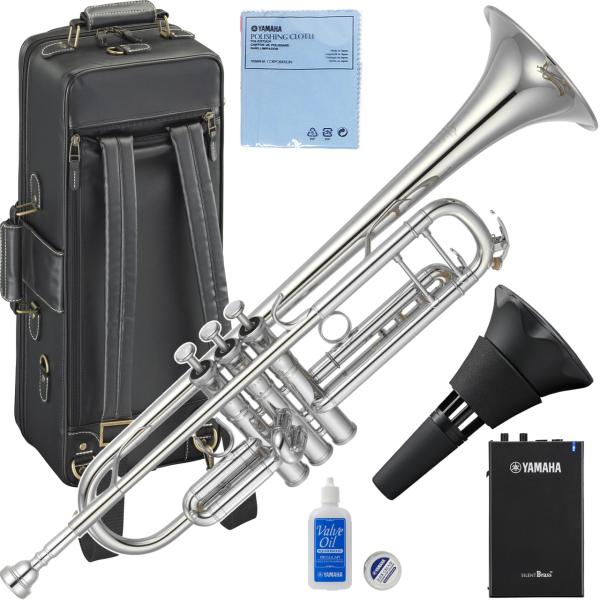 YAMAHA ヤマハ 5年保証サービス対象 YTR-8335S トランペット 銀メッキ シルバー B♭ Trumpets Xeno custom SB7J セットE　以下対応不可 北海道 沖縄 離島 代引き