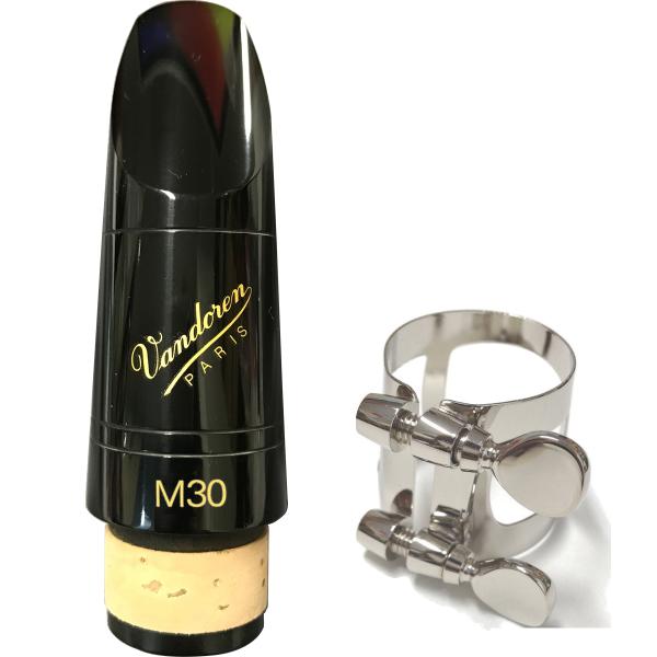 vandoren バンドーレン CM318 B♭ クラリネット マウスピース M30 442Hz トラディショナル エボナイト clarinet Mouthpieces リガチャー セット A　北海道 沖縄 離島不可