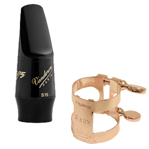 vandoren バンドーレン SM401 ソプラノサックス マウスピース S15 V5 エボナイト ハードラバー soprano saxophone mouthpieces リガチャー セット B　北海道 沖縄 離島不可