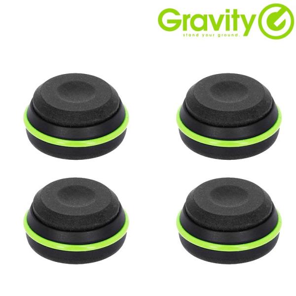 Gravity グラビティー GSASMIF01  ◆  デスクトップモニタースピーカーに対応した防振用インシュレーターセット（4個1組/スピーカー1本分）