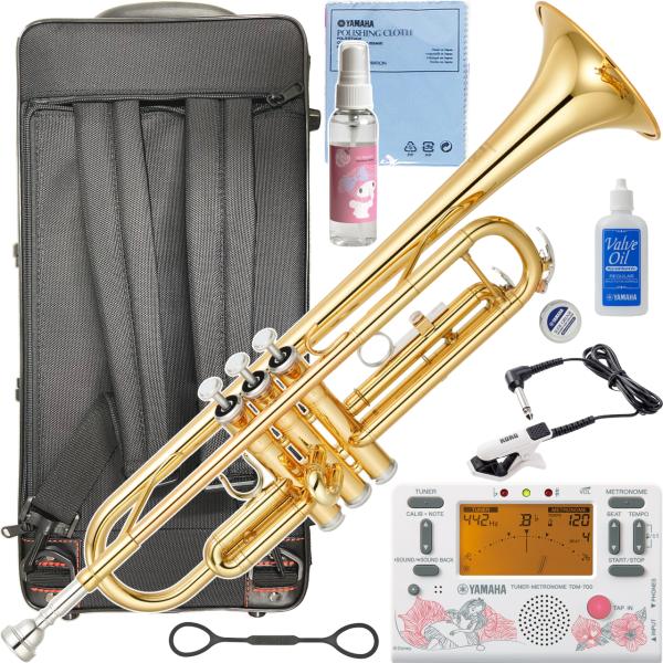 YAMAHA ヤマハ 5年保証サポート対象 YTR-3335 トランペット B♭ リバースタイプ ラッカー ゴールド TDM-700DAL2 セット　以下は対応不可 北海道 沖縄 離島 代引き