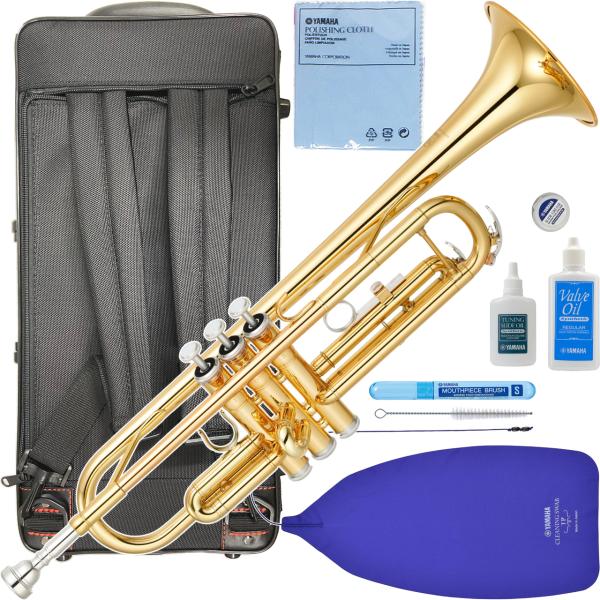 YAMAHA ヤマハ 5年保証サポート対象 YTR-3335 トランペット B♭ リバースタイプ ラッカー ゴールド セットP　以下は対応不可 北海道 沖縄 離島 代引き