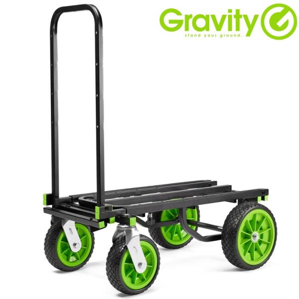 Gravity グラビティー GCARTL01B ◆  楽器やPA機材を会場へスムーズに搬入、Gravityの考えるスマートなマルチカート（Lサイズ） 