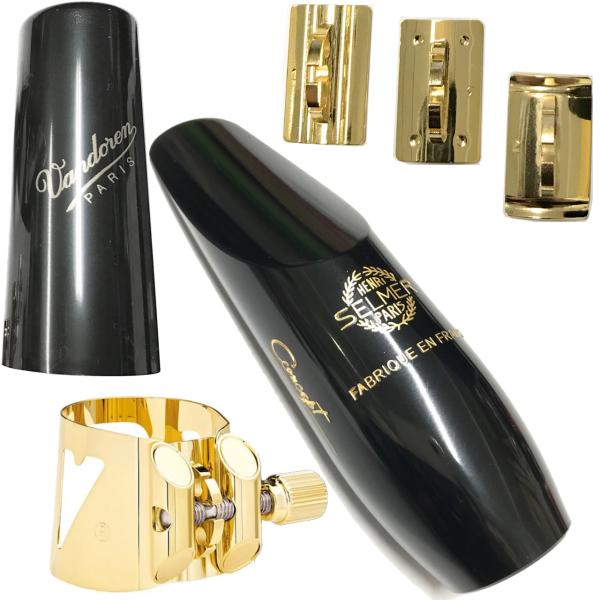 Henri Selmer Paris セルマー コンセプト ソプラノサックス マウスピース ハードラバー CONCEPT Soprano sax mouthpieces OPTIMUM リガチャー セット 北海道沖縄離島不可