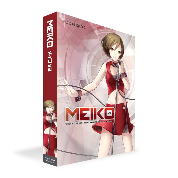 CRYPTON クリプトン VOCALOID MEIKO V3 ボーカロイド メイコ 音声合成ソフト