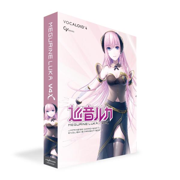 CRYPTON クリプトン VOCALOID 巡音ルカ V4X ボーカロイド 音声合成ソフト