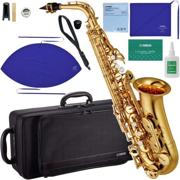 YAMAHA ヤマハ 5年保証サポート対象 YAS-380 アルトサックス ラッカー ゴールド 管楽器 セットO　以下は対応不可 北海道 沖縄 離島 代引き