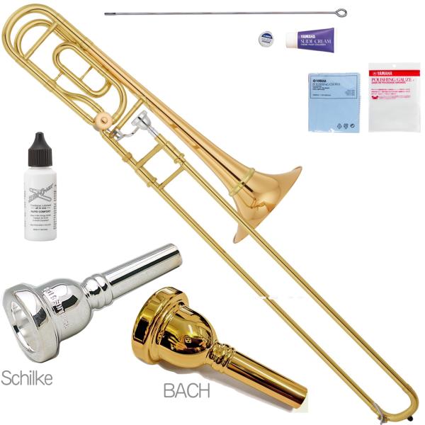 YAMAHA ヤマハ 5年保証サポート対象 YSL-823GD デタッチャブル テナーバストロンボーン 太管 ゴールドブラス カスタム セットG　以下対応不可 北海道 沖縄 離島 代引き