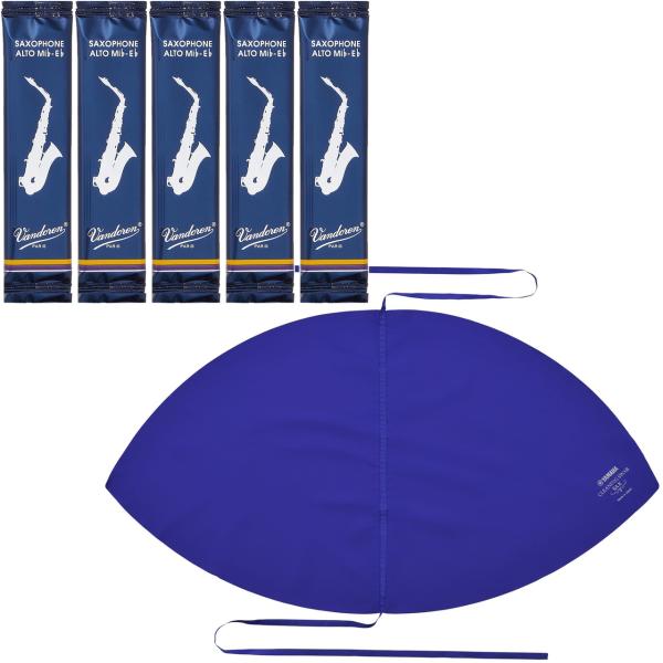 vandoren バンドーレン バラ5枚 SR213 箱なし アルトサックス リード トラディショナル 3番 alto sax traditional reed 3.0 スワブ CLSSAX3 セット K　北海道 沖縄 離島不可