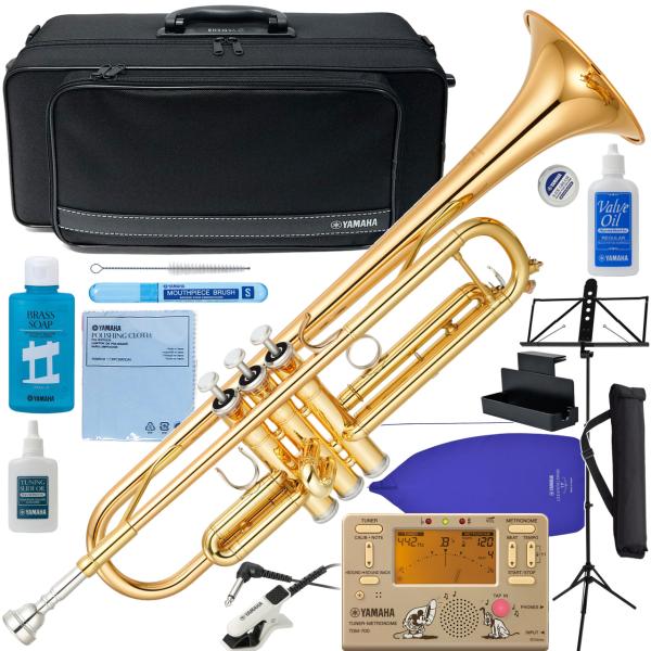 YAMAHA ヤマハ 5年保証対象 YTR-4335G2 トランペット B♭ ラッカー ゴールドブラスベル 管楽器 YTR-4335Gll セットN　以下対応不可 北海道 沖縄 離島 代引き